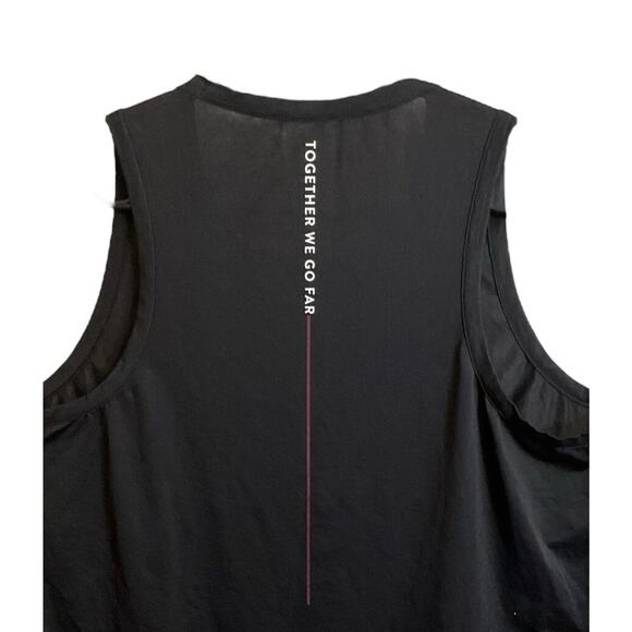 Peloton Muscle Tank Women's Size XL Side Slit Shirt Spin Work Out - Picture 8 of 8